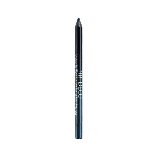 ARTDECO Eye Liner métallique longue tenue – Finition métallique, résistant aux taches et à leau, souple en application grâce ...