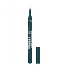Rimmel Eyeliner WonderInk, Waterproof, Longue tenue, Mate, Application facile, 004 Velvet Ivy, 1.2 ml Eyeliner / Khôl / Crayon