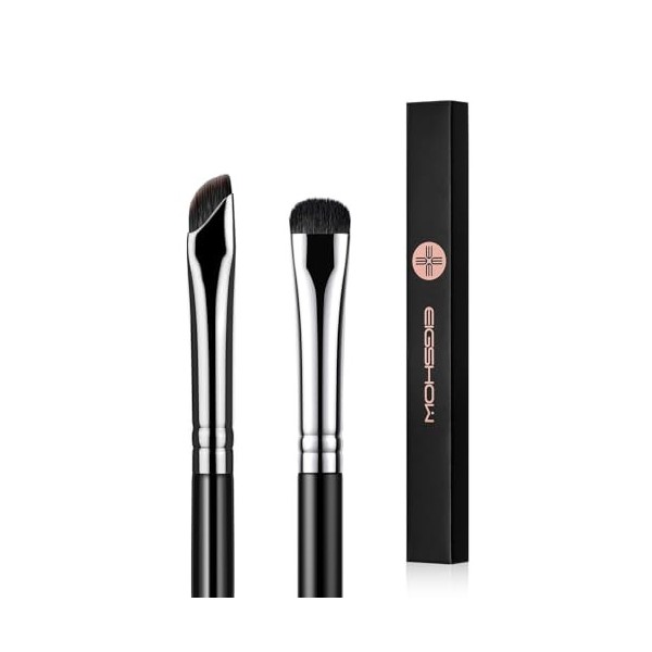 EIGSHOW Pinceau pour ombres à paupières et eye-liner, petit pinceau pour ombres à paupières et eye-liner gel de précision à a...