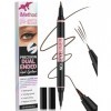 iMethod Eyeliner Liquid Eyeliner 2 en 1 Waterproof Eyeliner Double Ended Eye Liner avec Pointe Pinceau Précise et Pointe épai...