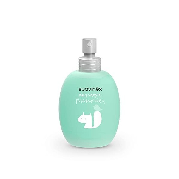 Suavinex, Baby Cologne Memories, Eau de Cologne Bébé, Cologne Enfant avec Faible Teneur en Alcool, 100 ml