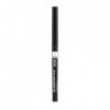 Avon Eyeliner Glimmerstick Blackest Black, formule sans traction et à glissement doux pour une couleur audacieuse, intense et