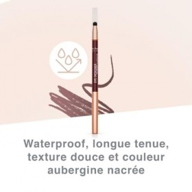 M. Asam MAGIC FINISH Stylo eyeliner Aubergine 0,28 g – eyeliner waterproof longue tenue, couleur aubergine et fini nacré, t E...
