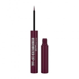 Maybelline New York - Eyeliner Liquide Waterproof - Couleur Intense Tenue Longue Durée 24H - Sans Transfert - Applicateur Feu