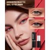 Gel Eyeliner Creme Waterproof Rouge, Couleur Longue Durée, Lisse et Mat Crayon Yeux sans Bavure, Bâtons de Peinture pour le V