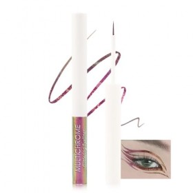 Chameleon Crayon Yeux Liquide, Eyeliner Pailleté Métallique Coloré, Waterproof et Durée, Pointe Ultra-Fine, Multicolore Très ...