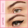 iMethod Eyeliner Liquid Eyeliner 2 en 1 Waterproof Eyeliner Double Ended Eye Liner avec Pointe Pinceau Précise et Pointe Épai