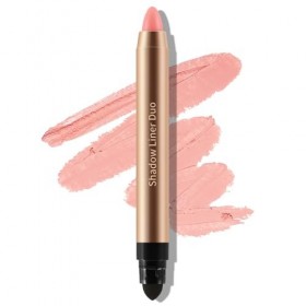 Boobeen Bâton 2-en-1 Ombre À Paupières Et Crayon Eye-Liner, Ombre À Paupières En Stick Avec Embout Estompeur Intégré,Texture ...