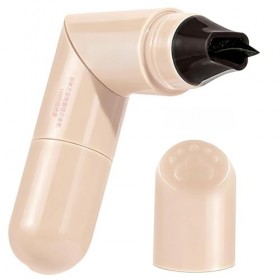 Eyeliner Stamp,Tampon Eyeliner Yeux Wing Tip Pen,Double Eye Liner Noir Waterproof Liquide Stamp,Séchage Rapide,Longue Tenue, 