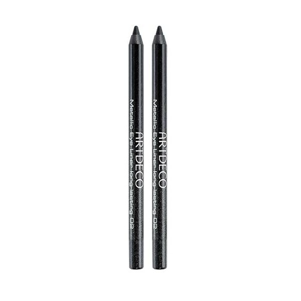 ARTDECO Metallic Eye Liner Long-Lasting No.02 Metallic Shadow 1.2 g Lot de 2 
