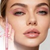 Erinde Crayon Yeux Chameleon Rose,Eyeliner Metallic à Effet Multi-Angles,Texture Gel Intense pour une Application Facile,Impe