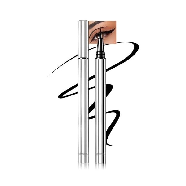 Jutqut Eyeliner liquide longue durée imperméable 01 Eyeliner / Khôl / Crayon