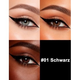 Jutqut Eyeliner liquide longue durée imperméable 01 Eyeliner / Khôl / Crayon