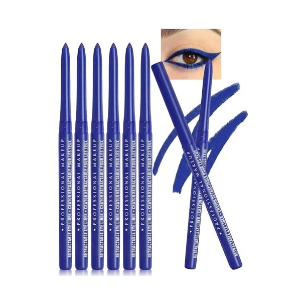 Erinde Eyeliner 6 pcs 06 Bleu