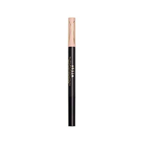 Stila Eyeliner liquide à double extrémité, facile à utiliser, résistant aux taches et au transfert, le liner reste en place t...