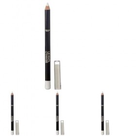 LOréal Paris - Le Khôl Paradise - Super Liner - Confort Longue Durée - 12h de Tenue - 120 Immaculate Snow Lot de 4 Eyeliner ...