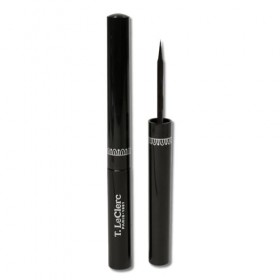 T.LeClerc Eyeliner NOIR Liquide Actif Croissance - Stimule la pousse des cils - Yeux Sensibles - Tracé Précis et Facile - Cou...