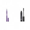 3INA MAKEUP - The Color Pen Eyeliner 482 + The 24h Level Up Mascara 900 - Eyeliner Violet 10h longue durée + Mascara Noir Eff...