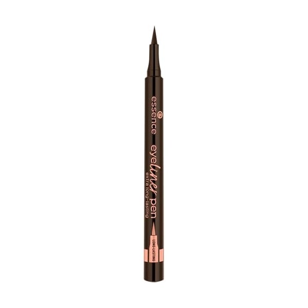 Essence Cosmetics Eyeliner Pen Extra Long-Lasting Stylo Eyeliner Très Longue Tenue, Longue Durée, Mettant en Valeur LOeil, I