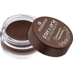 Essence - Eyeliner Gel Pot Stay & Play - 02 Brown