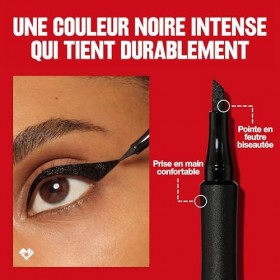 Revlon ColorStay Wing Line Eyeliner – Eye liner graphique waterproof, maquillage pour les yeux, tracé intense et modulable, H