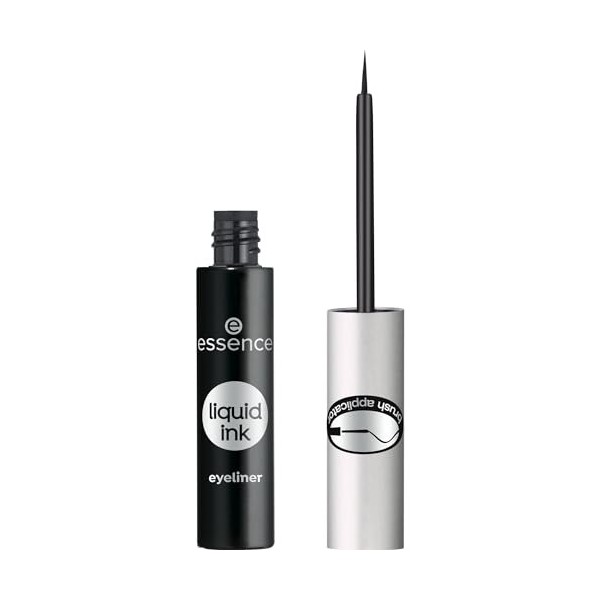 Essence - Eyeliner Liquide Ink - 01 Black Lot de 2 Eyeliner / Khôl / Crayon