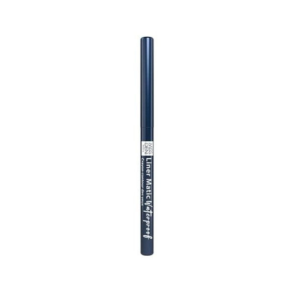 MISS DEN - Contour des Yeux - Liner Matic Waterproof - Pointe Fine - Application Facile - Mine Rétractable - Teinte 423 Bleu ...