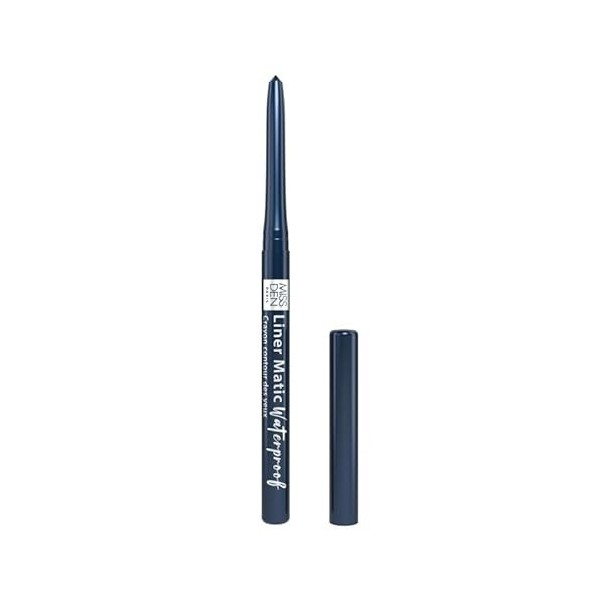 MISS DEN - Contour des Yeux - Liner Matic Waterproof - Pointe Fine - Application Facile - Mine Rétractable - Teinte 423 Bleu ...