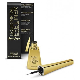 Stargazer Superbe Eyeliner Liquide Métallique avec Applicateur à Pinceau Fin 5036469175312 Eyeliner / Khôl / Crayon