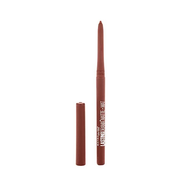 Maybelline New York Lasting Drama 24H Carbon Matte Gel Eyeliner N°830 Rusty Terracotta, 1 g