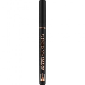 Catrice Cosmetics Superproof Brush Liner Waterproof Pinceau Eyeliner, Longue durée, Résultat Rapide, Hautement Pigmenté, Mat 
