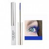 OCHILIMA Mascara 4D Mascara en fibre colorée - Longue durée, épais et long - Imperméable et anti-taches - Bleu Eyeliner / Khô...