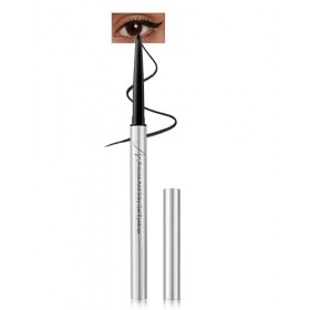 Eyeliner Gel Noir, Métallique Eye Liner Waterproof, Eyeliner Pencil Longue Durée, Crayon Hautement Pigmenté, Séchage Rapide, ...