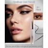 Eyeliner Gel Noir, Métallique Eye Liner Waterproof, Eyeliner Pencil Longue Durée, Crayon Hautement Pigmenté, Séchage Rapide, ...