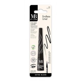 MB Milano - Eyeliner Liquide - Couleur Intense - NOIR - Tracé Précis - Longue Tenue 12h - Made in Italy Eyeliner / Khôl / Crayon