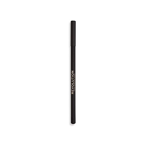 Makeup Revolution, Kohl EyeLiner, EyeLiner, Black, 1.3g Lot de 2 