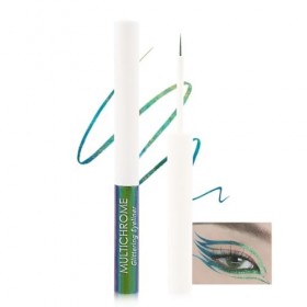 Chameleon Crayon Yeux Liquide, Eyeliner Pailleté Métallique Coloré, Waterproof et Durée, Pointe Ultra-Fine, Multicolore Très ...