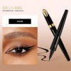 Catlinez Eyeliner waterproof, Eye liner liquide longue tenue, Résistant à la transpiration, tenue 24 h sans décoloration, Emb...