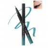 Eyeliner Liquide Pailleté Métallique, Vert Eyeliners Diamant Scintillant, Imperméable et Durable Eye Liner, Plume Ultra-Fine,...
