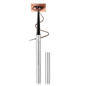 Eyeliner Gel Marron, Métallique Eye Liner Waterproof, Eyeliner Pencil Longue Durée, Crayon Hautement Pigmenté, Séchage Rapide