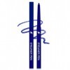 Crayon Yeux Bleu Pailleté, Super Doux et Lisse Glitter Gel Eyeliner Pencil, Waterproof and Durable, Très Pigmenté Eye Liner C