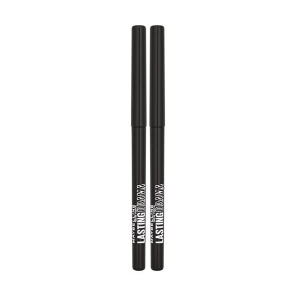 MAYBELLINE NEW YORK - Lasting Drama - Crayon Eyeliner Waterproof - Regard Souligné & Intense - Fini Mat Poudré - Tenue 36H* -...