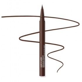 Wet n Wild Mega Last Breakup Proof Liquid Eyeliner, Stylo Eyeliner Marron, Waterproof, Séchage Rapide, Anti-Bavure, Tenue 16 