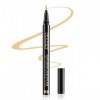 docolor - Eyeliner Waterproof - Tracé Ultra - Fin-Couleur Intense Longue Tenue - Embout Ultra - Précis - Formule Vegan - Doré...