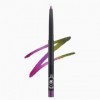 Crayon eyeliner violet à paillettes métallisées, étanche et résistant aux taches, crayon à paupières multichrome, bâton domb