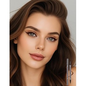 Erinde 2 en 1 Eyeliner Noir, Eyeliner à Double Pointe avec Pointe Fine et Large, Haute Pigmentation, Résistant à lEau et Lon ...