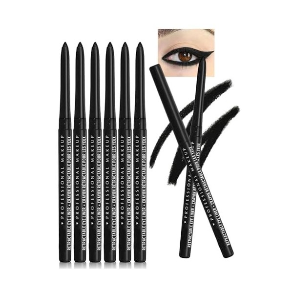 Erinde Lot de 6 eyeliner 01 Noir