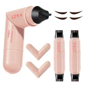 Eyeliner Stamp,Wing Tip Pen,2x 2.1mlDouble Eye Liner Noir Waterproof Liquide Stamp,Séchage Rapide,Longue Tenue,Haute Pigmenta