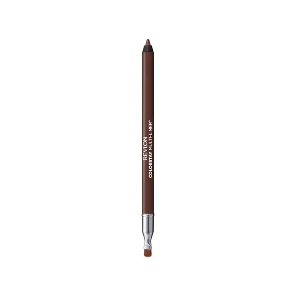 Revlon ColorStay Multi-Liner, Crayon yeux lèvres et visage multiusage, Formule crémeuse vegan, Longue tenue, Crayon maquillag