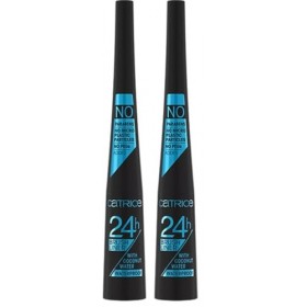Catrice - Eyeliner Brush Liner 24h Waterproof - 10 Ultra Black Lot de 2 
